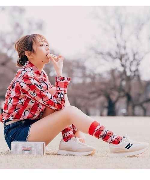 Hawkins（ホーキンス）の「HAWKINS ホーキンス SASHA ローカットスニーカー HW20310 LT.BEIGE（スニーカー・レディース・ホワイト・5h/6/6h/7/7h/8）」の8枚目の写真