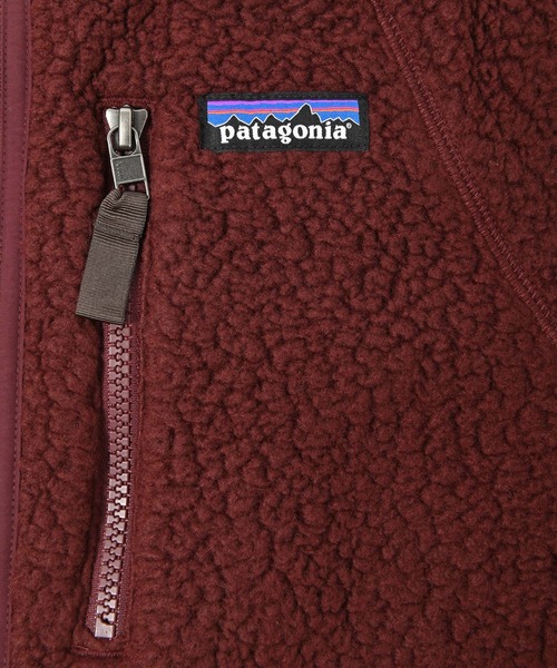 patagonia（パタゴニア）の「Patagonia(パタゴニア) レトロ パイル ジャケット（ノーカラージャケット・メンズ・ダークブラウン/グレー/ブラック・S/M/L/XL/XXL）」の14枚目の写真
