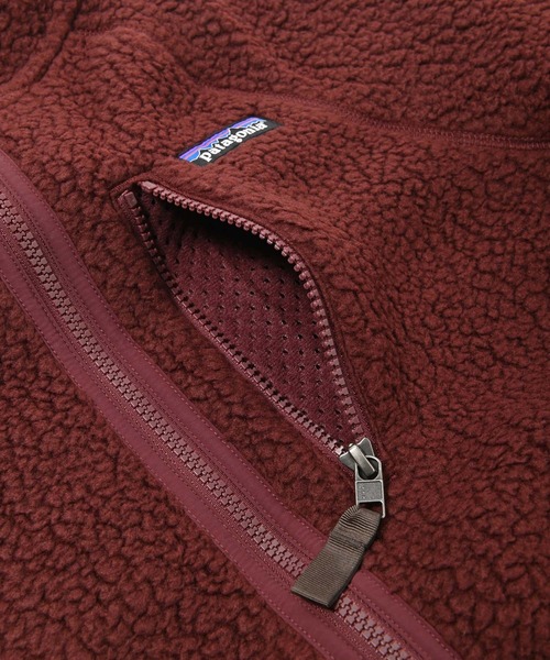 patagonia（パタゴニア）の「Patagonia(パタゴニア) レトロ パイル ジャケット（ノーカラージャケット・メンズ・ダークブラウン/グレー/ブラック・S/M/L/XL/XXL）」の21枚目の写真