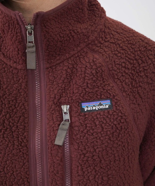 patagonia（パタゴニア）の「Patagonia(パタゴニア) レトロ パイル ジャケット（ノーカラージャケット・メンズ・ダークブラウン/グレー/ブラック・S/M/L/XL/XXL）」の8枚目の写真