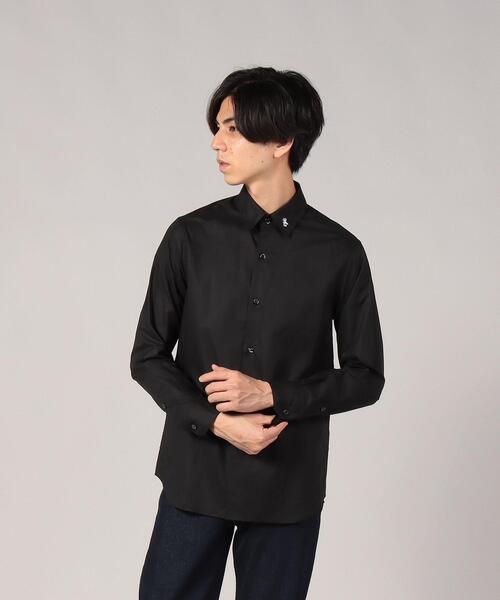 agnes b.（アニエスベー）の「UF95 CHEMISE コットンシャツ（シャツ/ブラウス・メンズ・ブラック・40/38/42/36）」の3枚目の写真