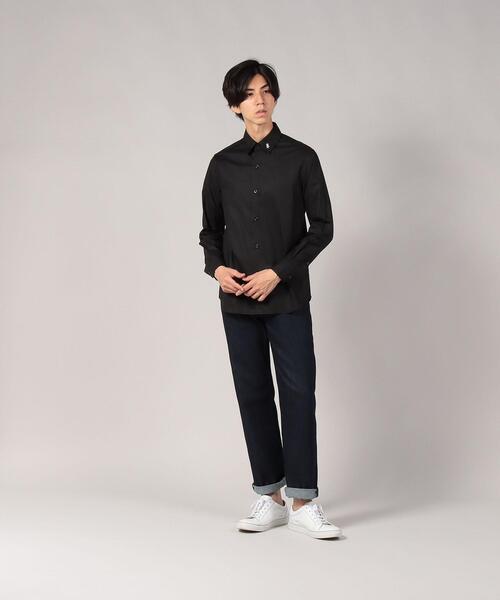 agnes b.（アニエスベー）の「UF95 CHEMISE コットンシャツ（シャツ/ブラウス・メンズ・ブラック・40/38/42/36）」の4枚目の写真