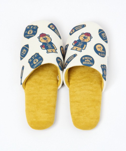 niko and...（ニコアンド）の「[BILLY(ビリー)]ルームシューズ（ルームシューズ/スリッパ・レディース・オフホワイト・MEDIUM/LARGE）」の2枚目の写真