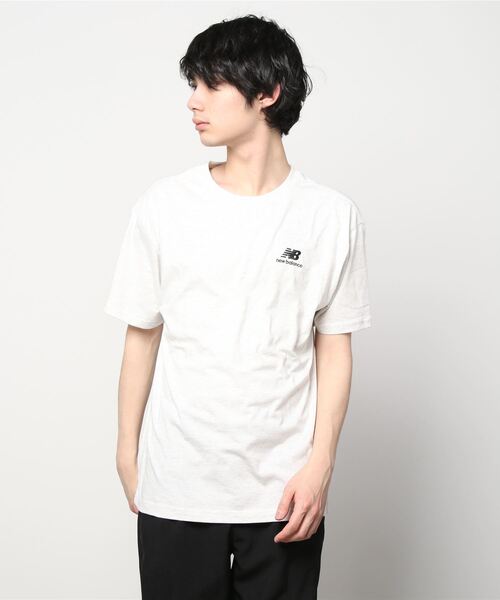 NEW BALANCE（ニューバランス）の「ニューバランス New Balance ショートスリーブTシャツ_（Tシャツ/カットソー・メンズ・オフホワイト/ピンク/ブラック/ブラウン・L/XL/2XL/XS）」の2枚目の写真