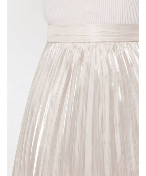MURUA（ムルーア）の「シャイニープリーツスカート（スカート・レディース・アイボリー/ブラック/ブルー・FREE）」の15枚目の写真
