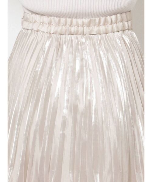 MURUA（ムルーア）の「シャイニープリーツスカート（スカート・レディース・アイボリー/ブラック/ブルー・FREE）」の16枚目の写真