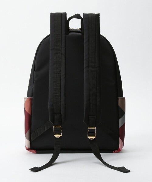 BLUE LABEL CRESTBRIDGE(ブルーレーベルクレストブリッジ)の「パーシャルCBナイロンバックパック(バックパック/リュック・レディース・ブラック/ダークネイビー・FREE)」の3枚目の写真