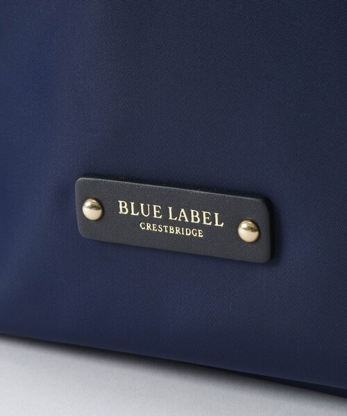 BLUE LABEL CRESTBRIDGE(ブルーレーベルクレストブリッジ)の「パーシャルCBナイロンバックパック(バックパック/リュック・レディース・ブラック/ダークネイビー・FREE)」の12枚目の写真
