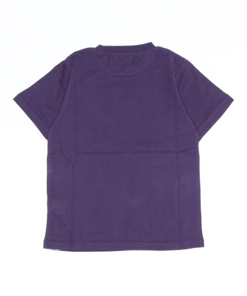 KRIFF MAYER Kid's Collection（クリフメイヤーキッズコレクション）の「波打ち天竺TEE（マーくんロゴ）（Tシャツ/カットソー・キッズ・チャコール/パープル/グレー/グリーン・140/160/170/120/150/130）」の5枚目の写真