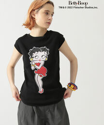 BEAMS BOY | SCREEN STARS × Betty Boop × maturely / 別注 ノースリーブ Tシャツ(Tシャツ/カットソー)