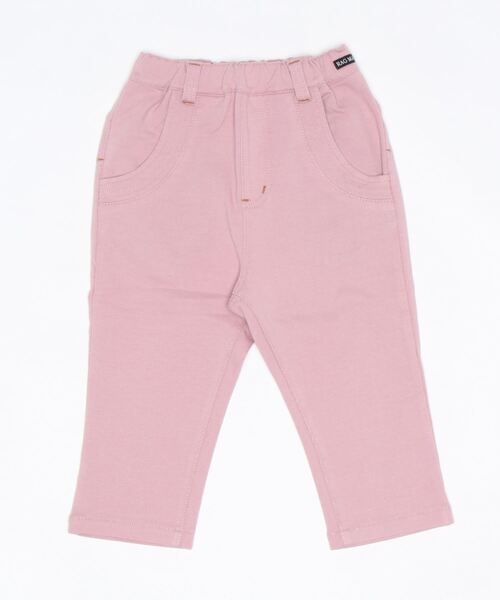 RAGMART(ラグマート)の「ニットデニムパンツ7分丈(デニムパンツ・キッズ・ネイビー/ピンク/キャメル・110cm/100cm/120cm/130cm)」の16枚目の写真