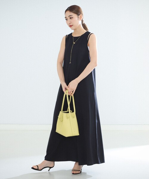 SAYAKA DAVIS / ダブルストラップ ジャージードレス