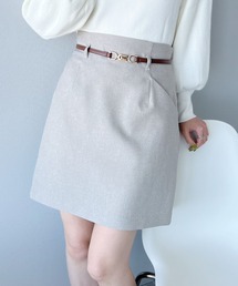 mysty woman | リネンライクショートスカート 275570(スカート)