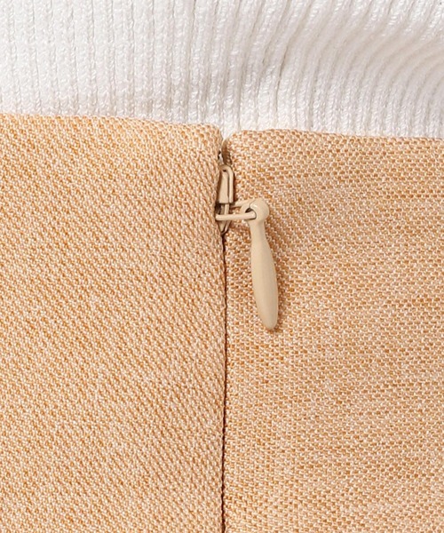 mysty woman（ミスティウーマン）の「リネンライクショートスカート 275570（スカート・レディース・ベージュ/オレンジ/チャコール・FREE）」の15枚目の写真