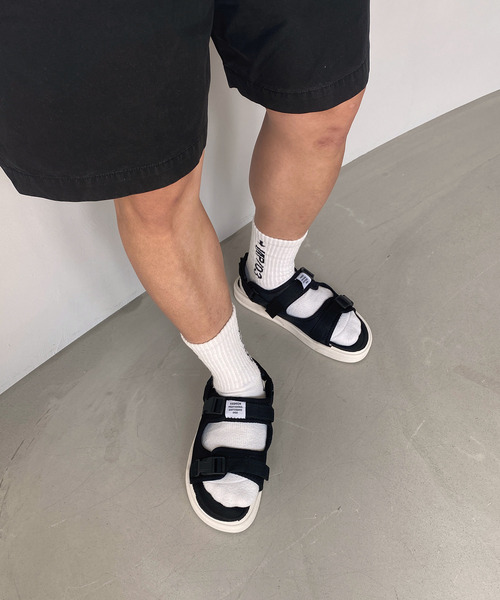 c.u.l（シーユーエル）の「【c.u.l】ユニセックス スポーツサンダル 2本ベルクロサンダル culs15（サンダル・レディース・ホワイト/ブラック/ブラック×グレー・40/37/39/38/42/44/43/36/41）」の20枚目の写真