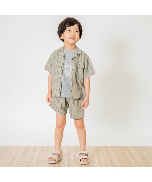 F.O.KIDS（エフオーキッズ）の「リラックスセットアップ（セットアップ・キッズ・ブラウン/ベージュ/カーキ/チャコール・80/110/100/130/140/90/95/120）」の8枚目の写真