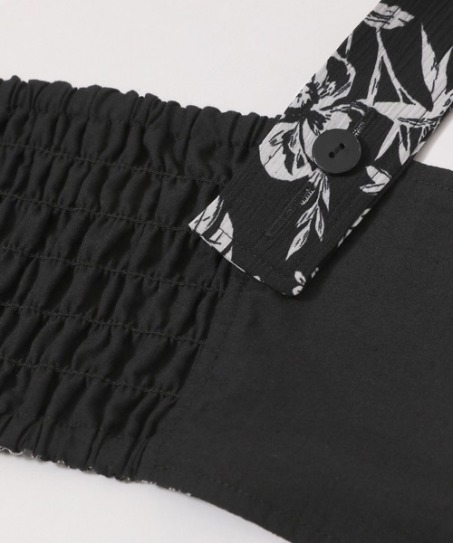 PAGEBOY（ページボーイ）の「リゾートフラワービスチェ（ベスト・レディース・ブラック/オフホワイト・FREE）」の16枚目の写真