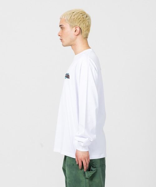 XLARGE(エクストララージ)の「THE WORLD IS YOURS L/S TEE(Tシャツ/カットソー・メンズ・ホワイト/ブラック/レッド・S/M/L/XL)」の8枚目の写真