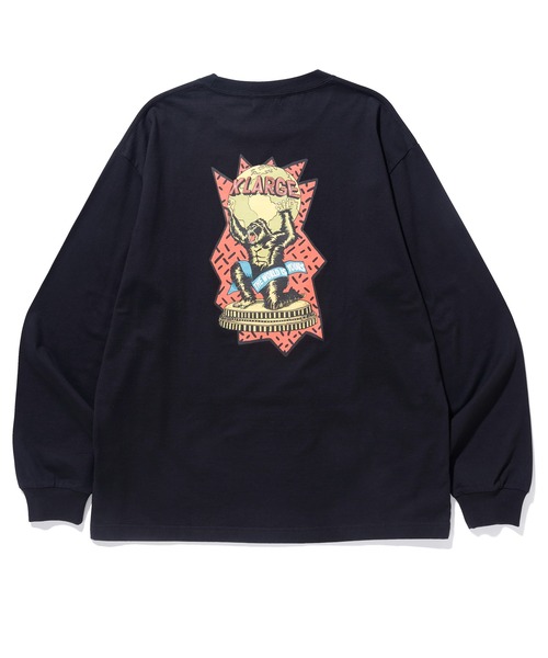 XLARGE(エクストララージ)の「THE WORLD IS YOURS L/S TEE(Tシャツ/カットソー・メンズ・ホワイト/ブラック/レッド・S/M/L/XL)」の15枚目の写真