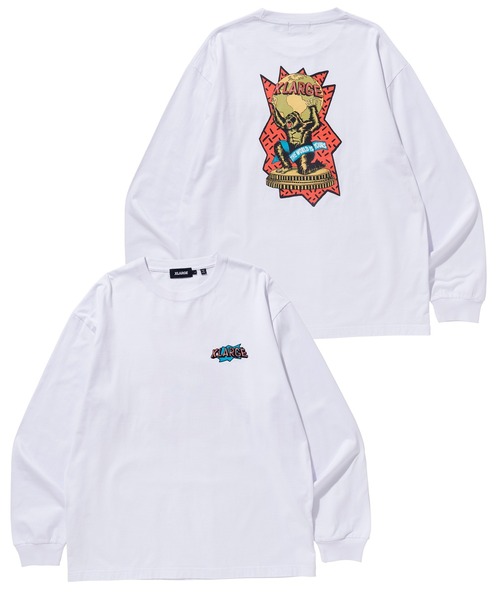 XLARGE(エクストララージ)の「THE WORLD IS YOURS L/S TEE(Tシャツ/カットソー・メンズ・ホワイト/ブラック/レッド・S/M/L/XL)」の14枚目の写真