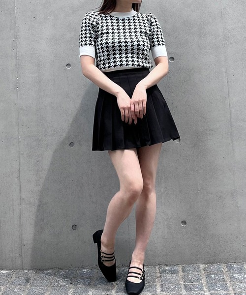 titty＆Co. PETIT（ティティアンドコープティ）の「【titty&Co.PETIT】チドリサマーニットプルオーバー（ニット/セーター・レディース・ブルー/ブラック/ピンク・FREE）」の20枚目の写真