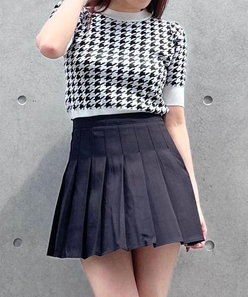 titty＆Co. PETIT（ティティアンドコープティ）の「【titty&Co.PETIT】チドリサマーニットプルオーバー（ニット/セーター・レディース・ブルー/ブラック/ピンク・FREE）」の21枚目の写真