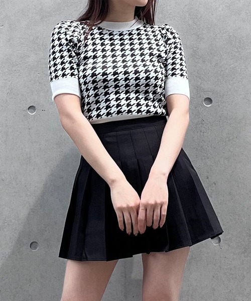 titty＆Co. PETIT（ティティアンドコープティ）の「【titty&Co.PETIT】チドリサマーニットプルオーバー（ニット/セーター・レディース・ブルー/ブラック/ピンク・FREE）」の22枚目の写真