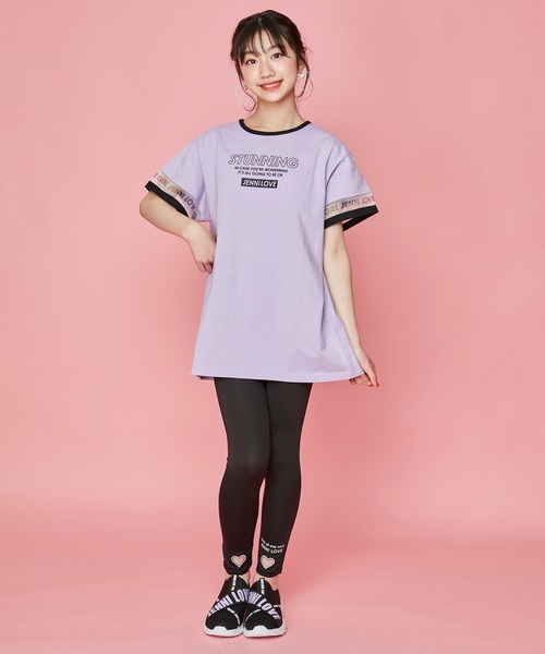 JENNI love（ジェニィラブ）の「防蚊ひんやり9分丈ハート