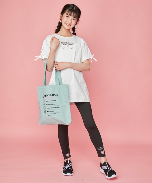 JENNI love（ジェニィラブ）の「防蚊ひんやり9分丈ハート