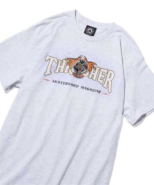 THRASHER(スラッシャー)の「THRASHER/スラッシャー Fortune logo T-Shirt フォーチューンロゴTシャツ(Tシャツ/カットソー・メンズ・アッシュグレー・XL/L/M)」の10枚目の写真