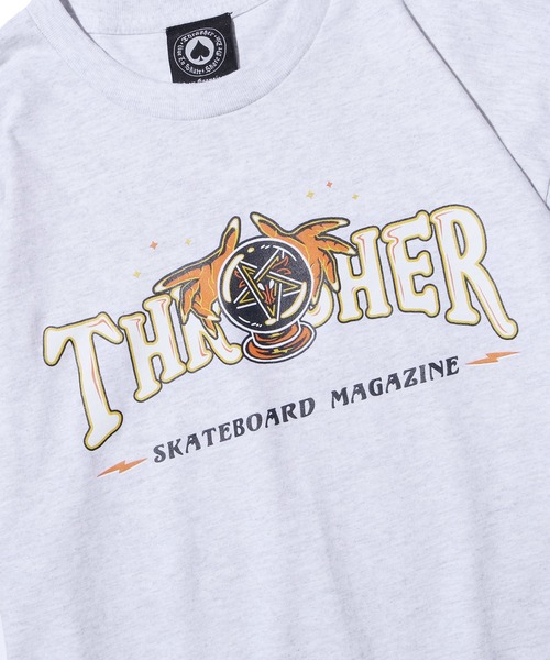THRASHER(スラッシャー)の「THRASHER/スラッシャー Fortune logo T-Shirt フォーチューンロゴTシャツ(Tシャツ/カットソー・メンズ・アッシュグレー・XL/L/M)」の6枚目の写真