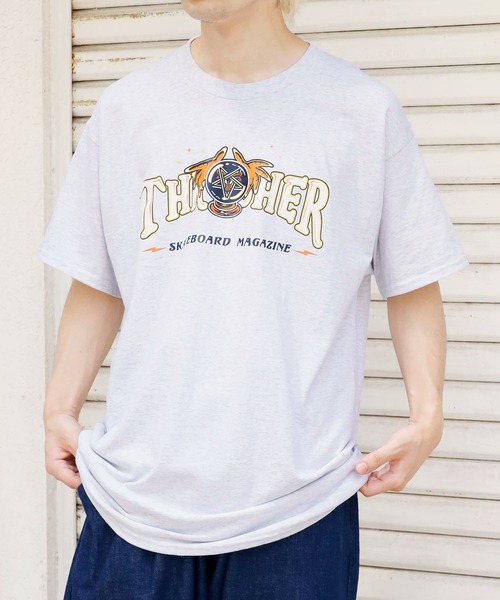 THRASHER(スラッシャー)の「THRASHER/スラッシャー Fortune logo T-Shirt フォーチューンロゴTシャツ(Tシャツ/カットソー・メンズ・アッシュグレー・XL/L/M)」の14枚目の写真