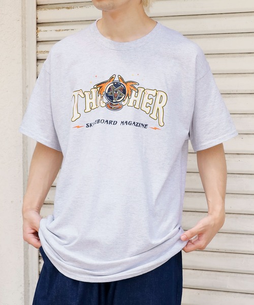 THRASHER(スラッシャー)の「THRASHER/スラッシャー Fortune logo T-Shirt フォーチューンロゴTシャツ(Tシャツ/カットソー・メンズ・アッシュグレー・XL/L/M)」の20枚目の写真