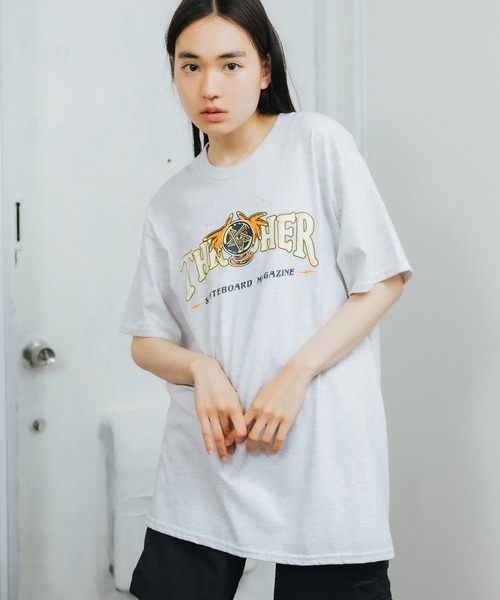 THRASHER(スラッシャー)の「THRASHER/スラッシャー Fortune logo T-Shirt フォーチューンロゴTシャツ(Tシャツ/カットソー・メンズ・アッシュグレー・XL/L/M)」の16枚目の写真