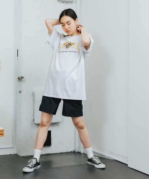THRASHER(スラッシャー)の「THRASHER/スラッシャー Fortune logo T-Shirt フォーチューンロゴTシャツ(Tシャツ/カットソー・メンズ・アッシュグレー・XL/L/M)」の19枚目の写真