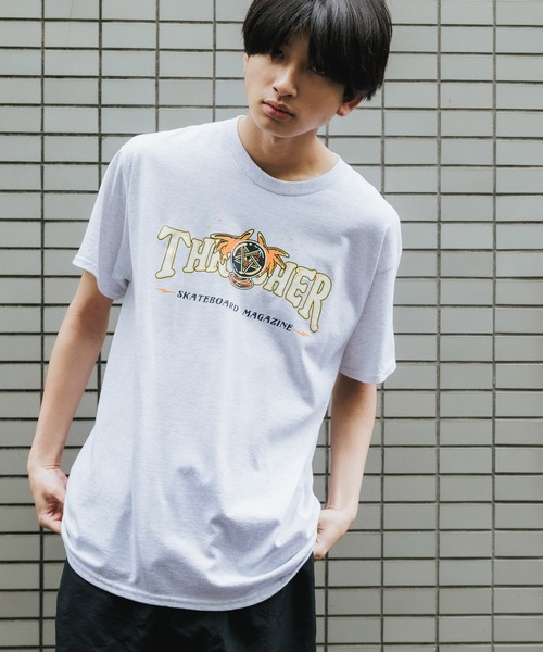 THRASHER(スラッシャー)の「THRASHER/スラッシャー Fortune logo T-Shirt フォーチューンロゴTシャツ(Tシャツ/カットソー・メンズ・アッシュグレー・XL/L/M)」の21枚目の写真