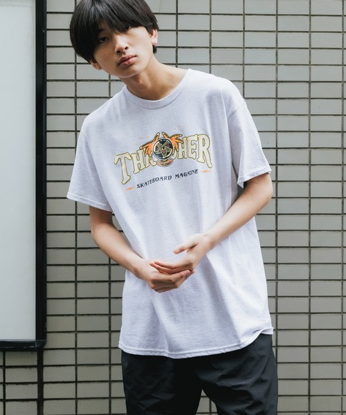 THRASHER(スラッシャー)の「THRASHER/スラッシャー Fortune logo T-Shirt フォーチューンロゴTシャツ(Tシャツ/カットソー・メンズ・アッシュグレー・XL/L/M)」の22枚目の写真