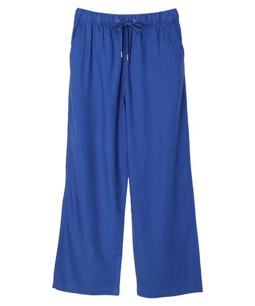 AMERICAN HOLIC（アメリカンホリック）の「ドロストリネンブレンドパンツ（その他パンツ・レディース・ベージュ/ブラウン/ブルー/ストライプ・S/M/L）」の21枚目の写真