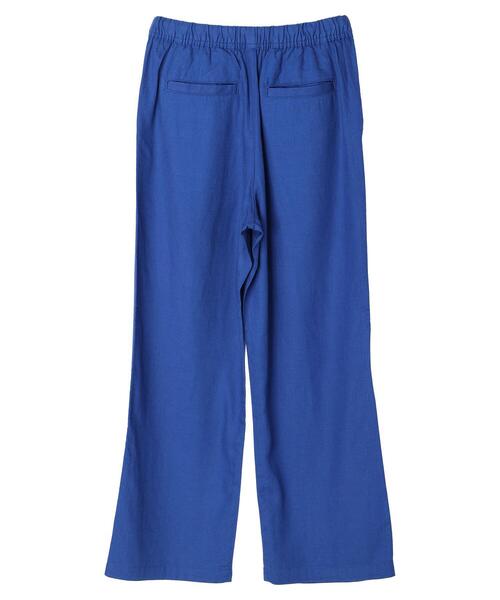 AMERICAN HOLIC（アメリカンホリック）の「ドロストリネンブレンドパンツ（その他パンツ・レディース・ベージュ/ブラウン/ブルー/ストライプ・S/M/L）」の20枚目の写真