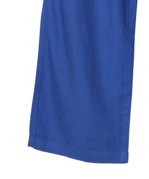 AMERICAN HOLIC（アメリカンホリック）の「ドロストリネンブレンドパンツ（その他パンツ・レディース・ベージュ/ブラウン/ブルー/ストライプ・S/M/L）」の17枚目の写真