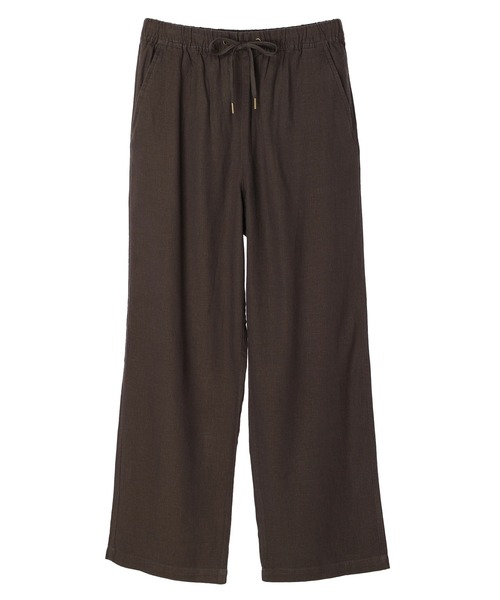 AMERICAN HOLIC（アメリカンホリック）の「ドロストリネンブレンドパンツ（その他パンツ・レディース・ベージュ/ブラウン/ブルー/ストライプ・S/M/L）」の12枚目の写真