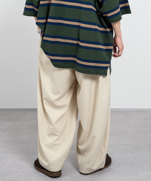 Perushu（ペルーシュ）の「ワイドバルーンスラックス（スラックス・メンズ・ベージュ/カーキ/ピンク/ブルー・SMALL/MEDIUM/LARGE）」の10枚目の写真