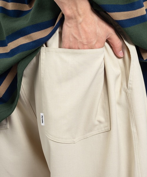 Perushu（ペルーシュ）の「ワイドバルーンスラックス（スラックス・メンズ・ベージュ/カーキ/ピンク/ブルー・SMALL/MEDIUM/LARGE）」の13枚目の写真