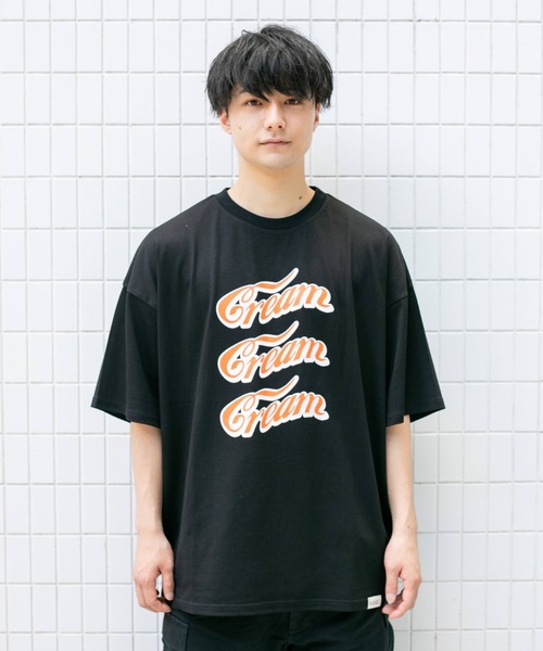 BROKEN BASE(ブロークンベース)の「ムービンググラフィックTシャツ(Tシャツ/カットソー・メンズ・ホワイト/ブラック・MEDIUM/LARGE)」の1枚目の写真