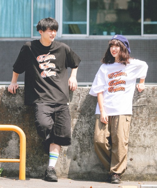BROKEN BASE(ブロークンベース)の「ムービンググラフィックTシャツ(Tシャツ/カットソー・メンズ・ホワイト/ブラック・MEDIUM/LARGE)」の15枚目の写真