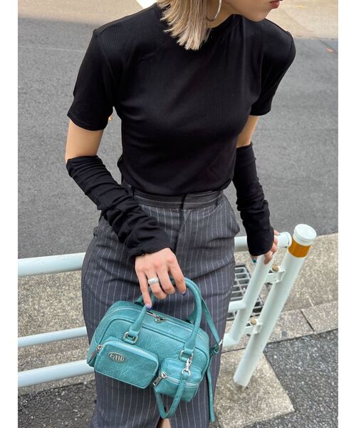 EMODA（エモダ）の「2WAYアームカバートップス（Tシャツ/カットソー・レディース・ホワイト/グレー/その他1/ブラック/その他・FREE）」の15枚目の写真