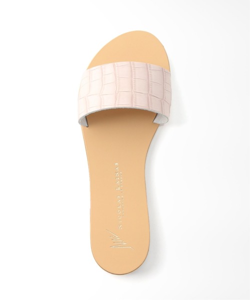 U by SPICK&SPAN(ユーバイスピックアンドスパン)の「【NICOLAS LAINAS/ニコラスライナス】 CROCフラットサンダル(サンダル・レディース・ピンク・38/37/36)」の13枚目の写真