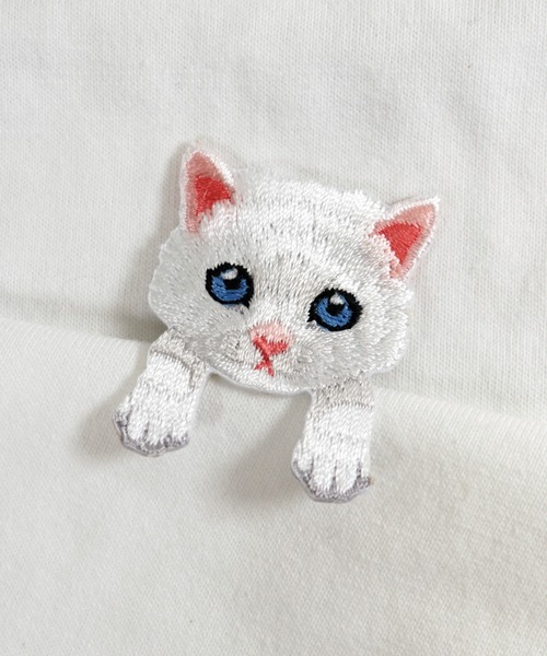 emesuelee(エメスーリー)の「アニマルワッペン 刺しゅう ハンドメイド 可愛い(その他雑貨・レディース・グレー系3/ブラウン系4/ベージュ系6/ベージュ/グレー系4/ホワイト系1/グレー系1/ブラウン系2/ベージュ系4/ブラウン/アイボリー/ベージュ系1/ブラック/グレー系5/ホワイト系2/グレー系2/ブラウン系3/ベージュ系5/イエロー/ベージュ系2/グレー/ブラック系1/ブラウン系1/ベージュ系3/ホワイト・フリー)」の5枚目の写真