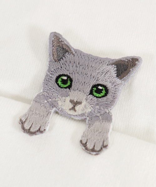 emesuelee(エメスーリー)の「アニマルワッペン 刺しゅう ハンドメイド 可愛い(その他雑貨・レディース・グレー系3/ブラウン系4/ベージュ系6/ベージュ/グレー系4/ホワイト系1/グレー系1/ブラウン系2/ベージュ系4/ブラウン/アイボリー/ベージュ系1/ブラック/グレー系5/ホワイト系2/グレー系2/ブラウン系3/ベージュ系5/イエロー/ベージュ系2/グレー/ブラック系1/ブラウン系1/ベージュ系3/ホワイト・フリー)」の13枚目の写真