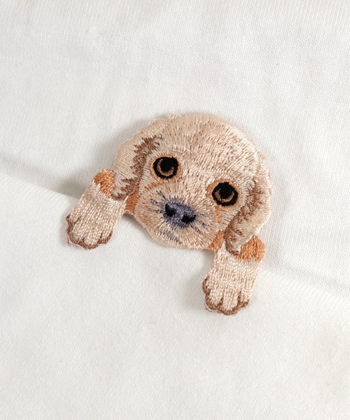 emesuelee(エメスーリー)の「アニマルワッペン 刺しゅう ハンドメイド 可愛い(その他雑貨・レディース・グレー系3/ブラウン系4/ベージュ系6/ベージュ/グレー系4/ホワイト系1/グレー系1/ブラウン系2/ベージュ系4/ブラウン/アイボリー/ベージュ系1/ブラック/グレー系5/ホワイト系2/グレー系2/ブラウン系3/ベージュ系5/イエロー/ベージュ系2/グレー/ブラック系1/ブラウン系1/ベージュ系3/ホワイト・フリー)」の1枚目の写真